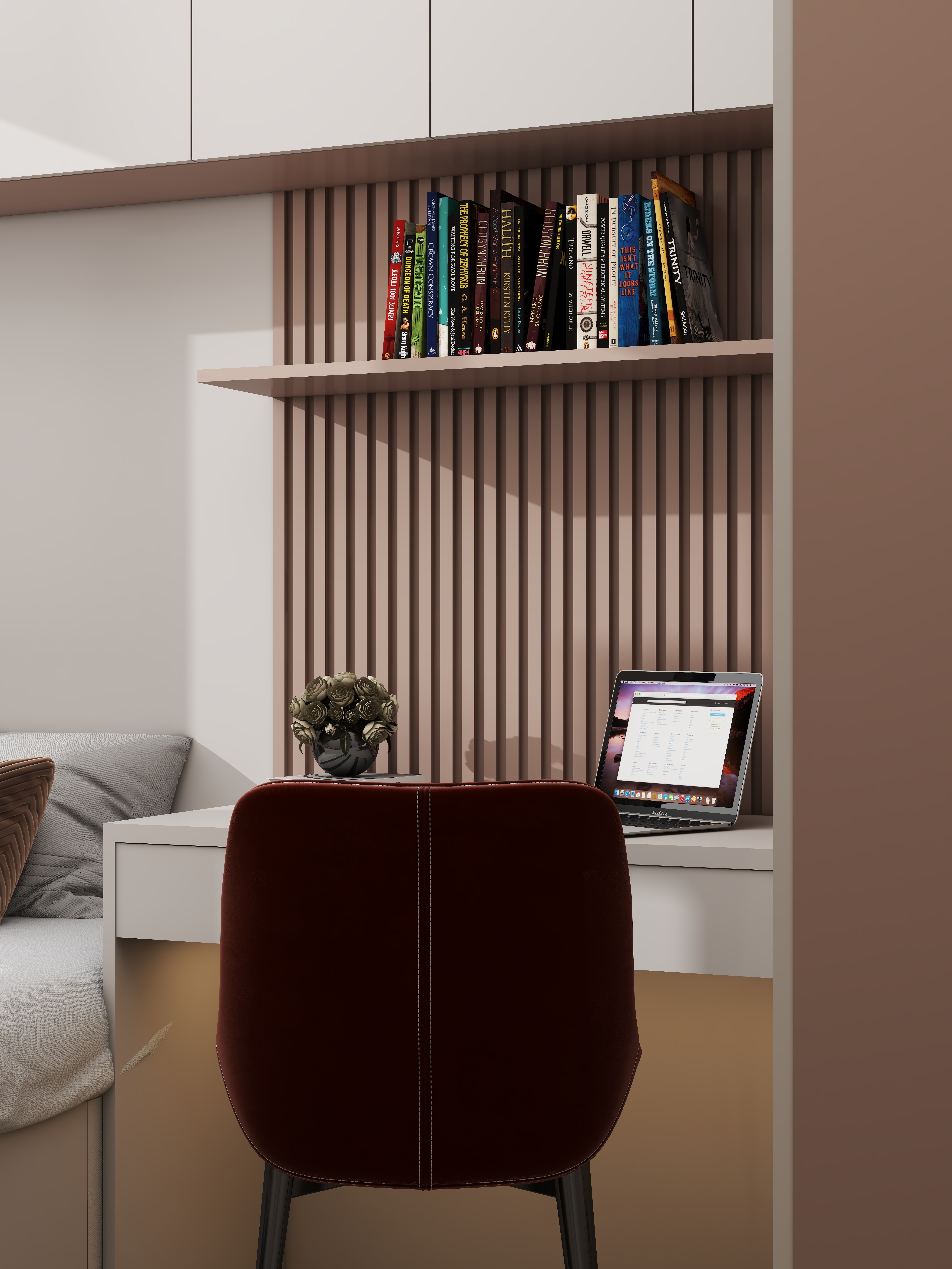 壹诺设计工作室-67㎡2室-现代简约装修效果图