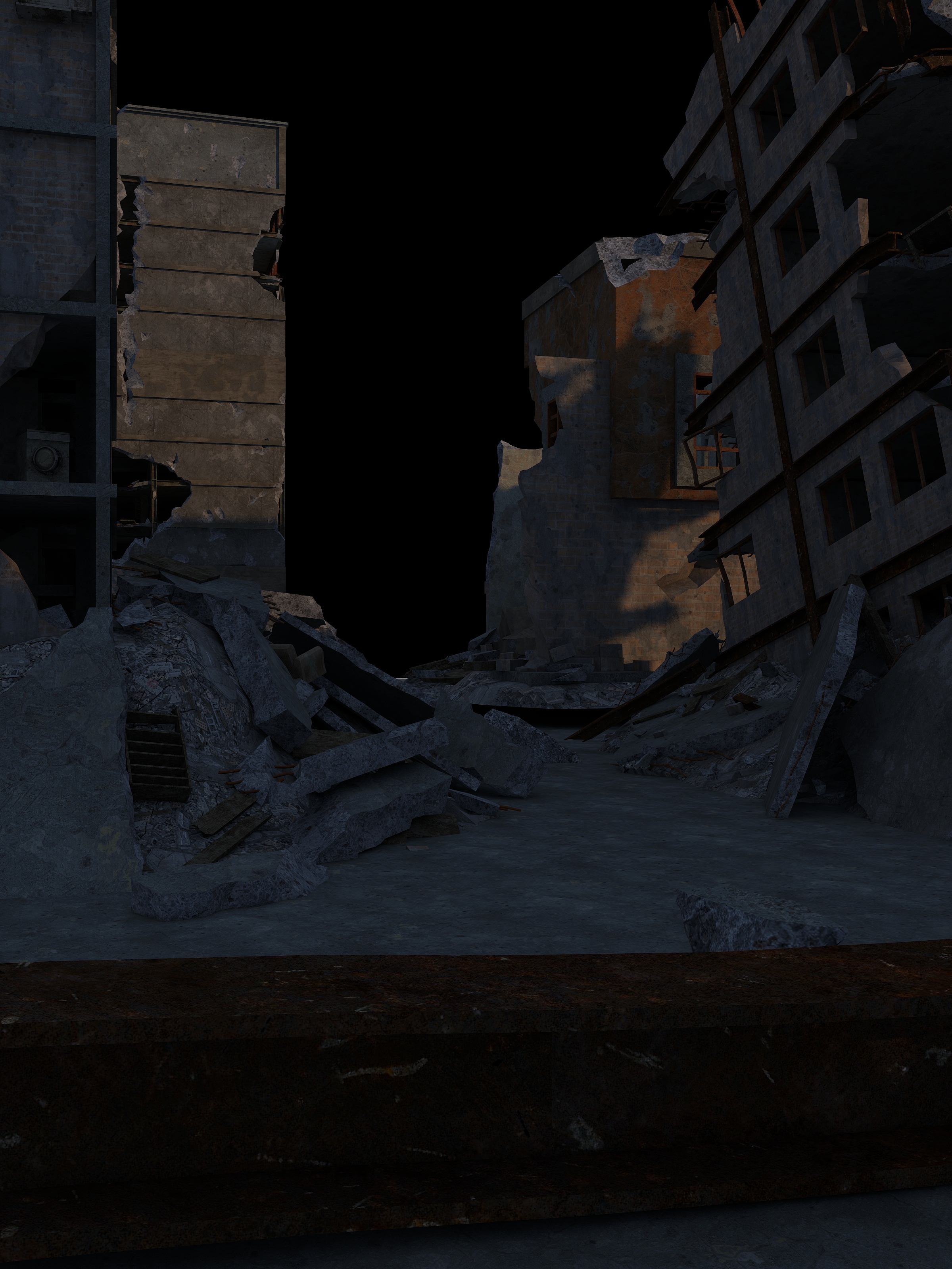 室内设计-郑淑武-战争的萧瑟装修效果图