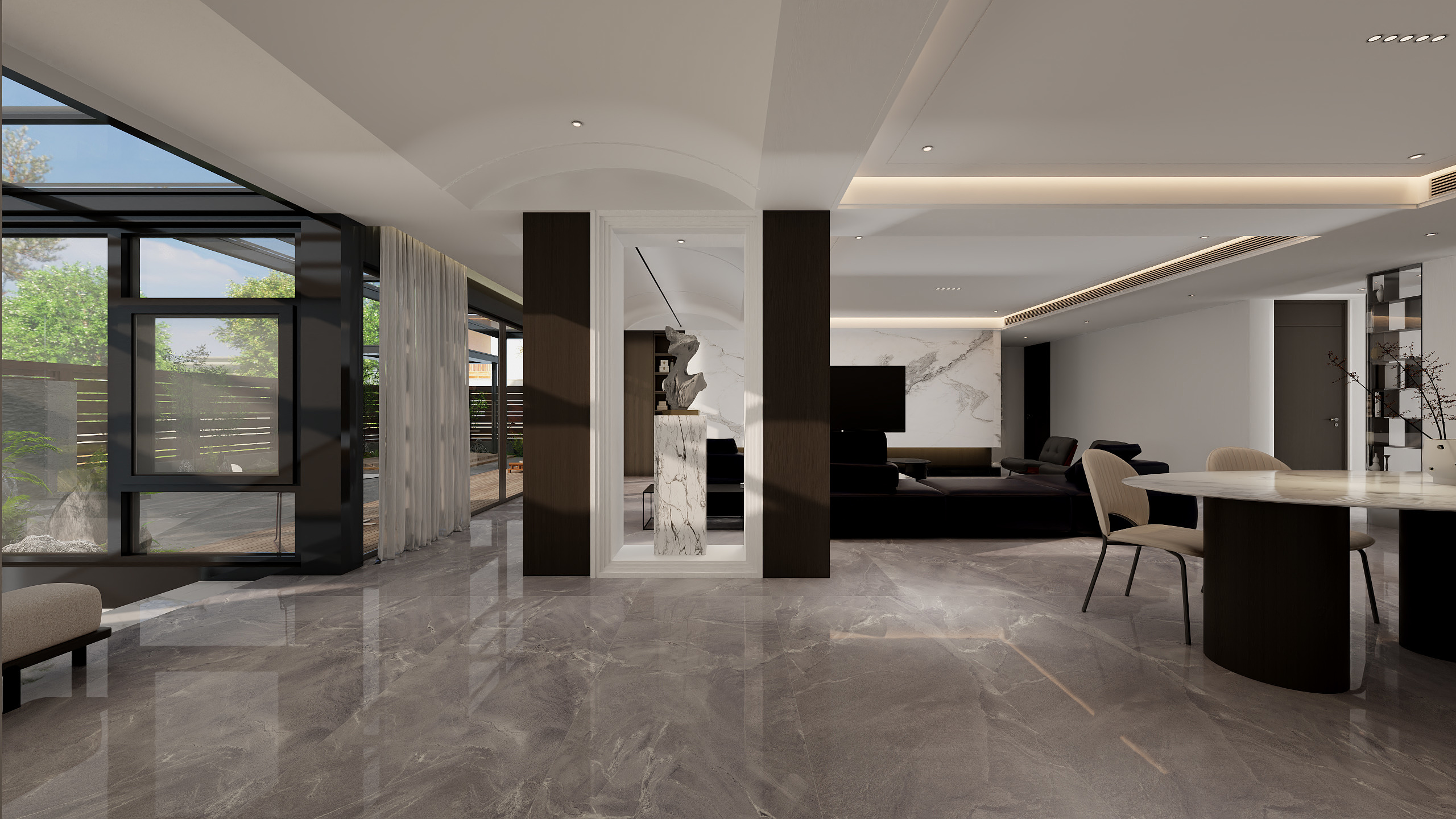 野马设计事务所-公园12-1-1-1图-装修设计方案