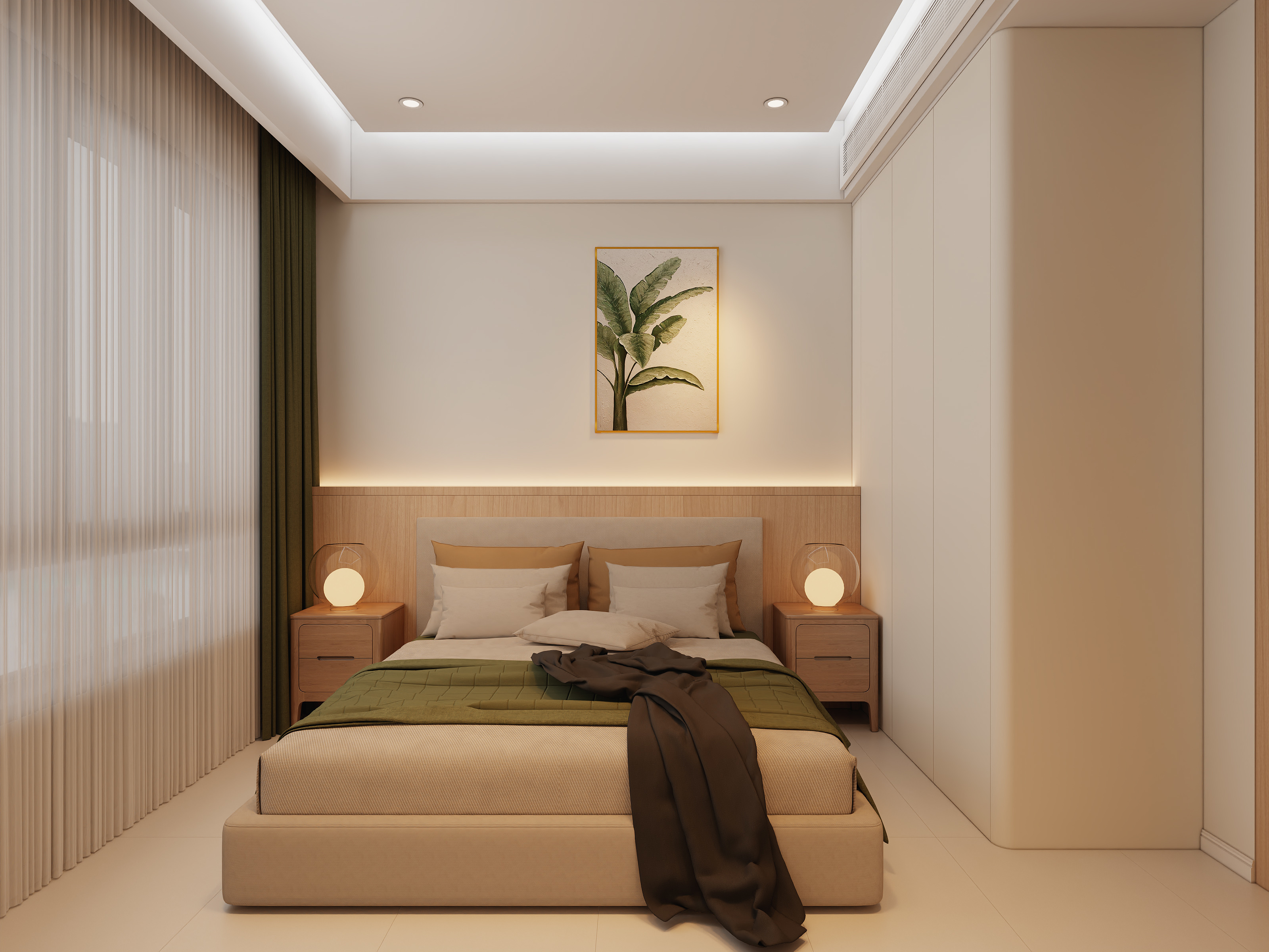 田小布-融创文旅城原木142㎡4室装修效果图