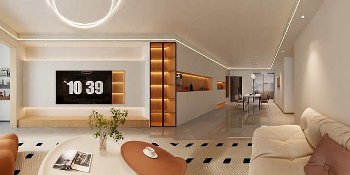 专业设计--现代简约-装修设计方案