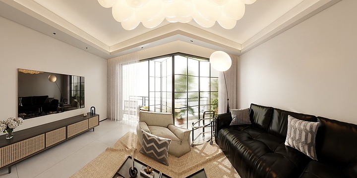 DESIGNER.子吉-子吉（中古美式）-装修设计方案