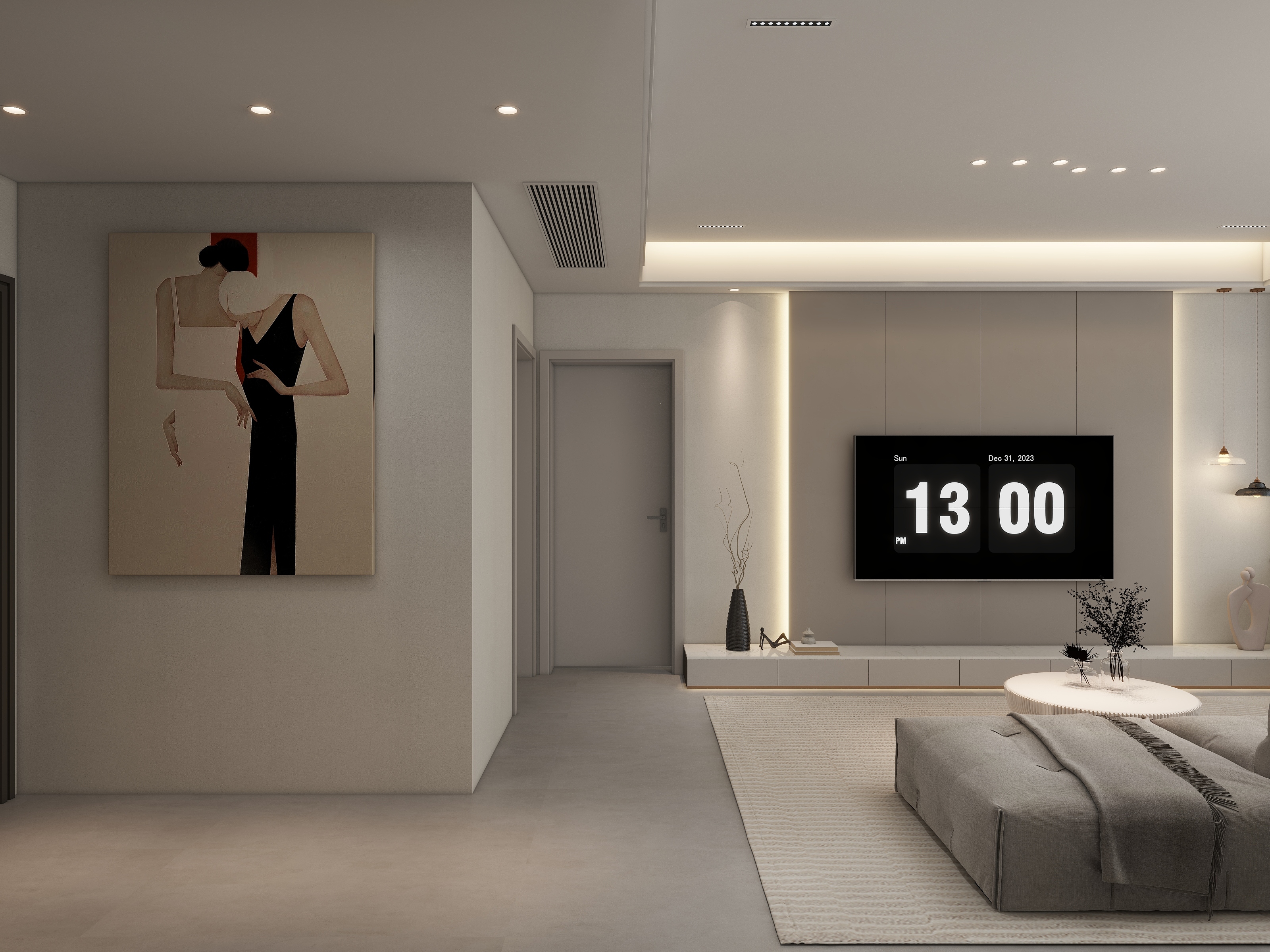 唯心设计-18751599873-棠月府     简约风格133㎡1室-装修设计方案