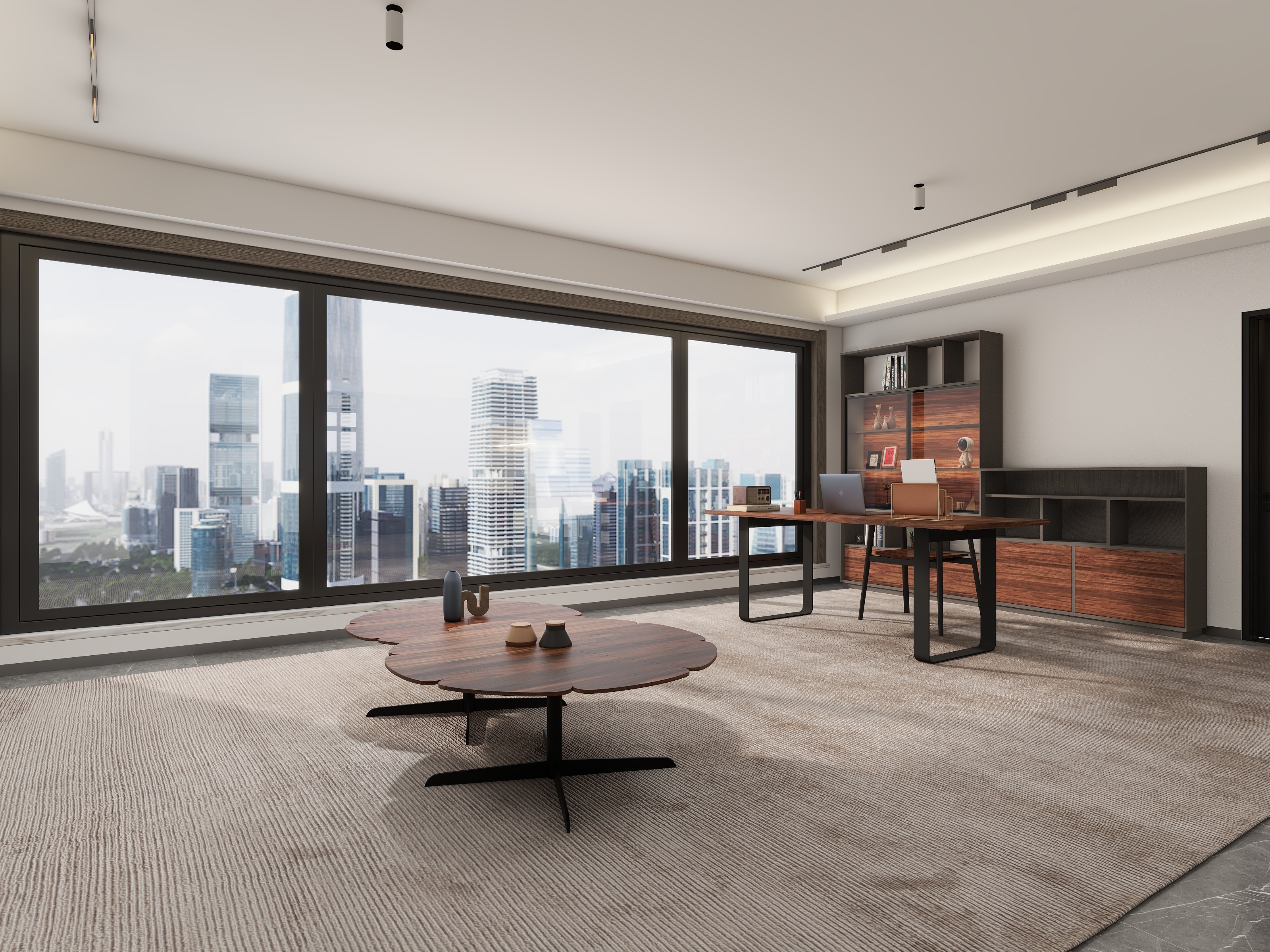 JettC-中海天空之境126㎡3室-装修设计方案