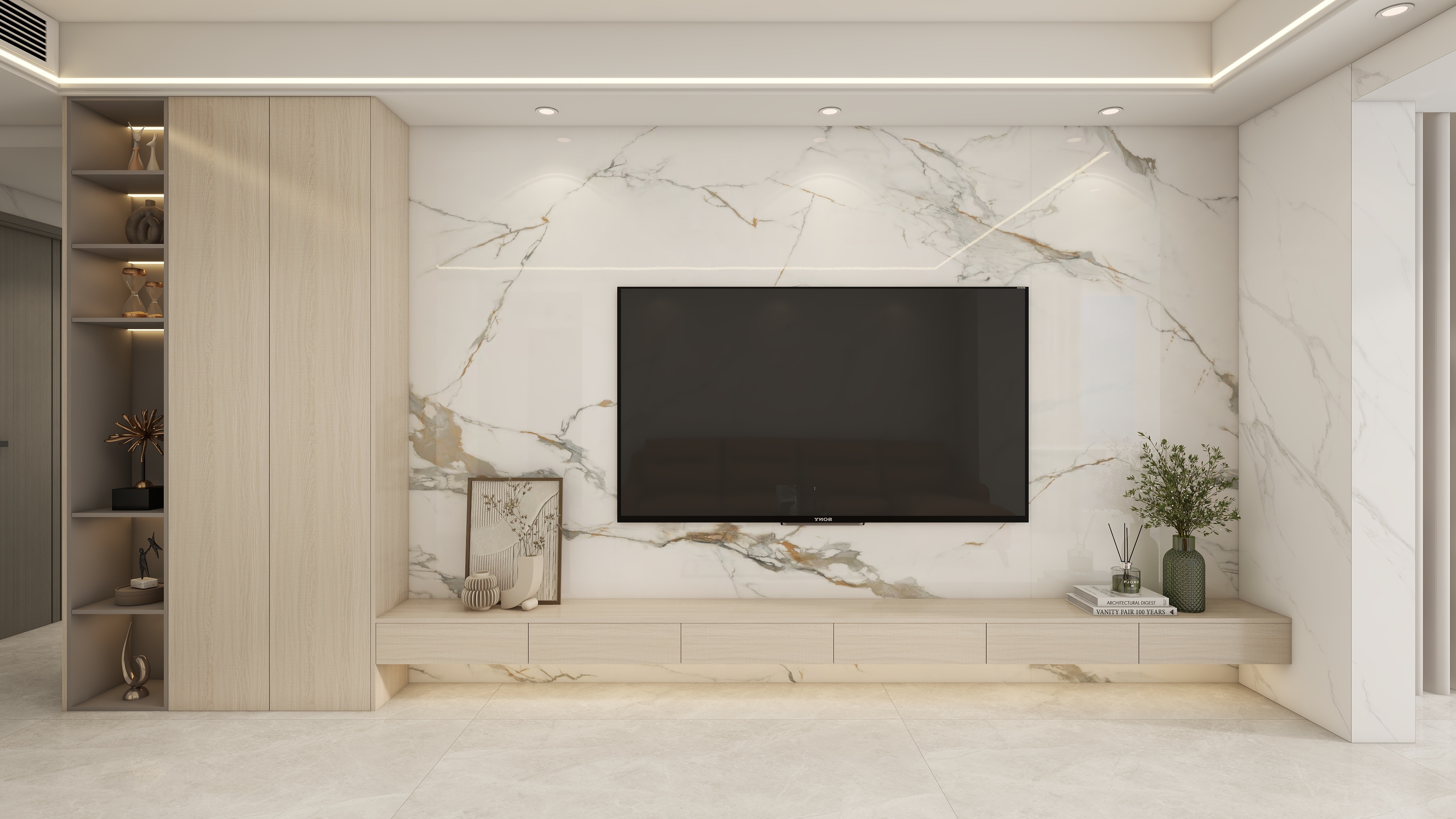 惠州装修找沫竹-惠州-东江学府三期-轻语装修效果图