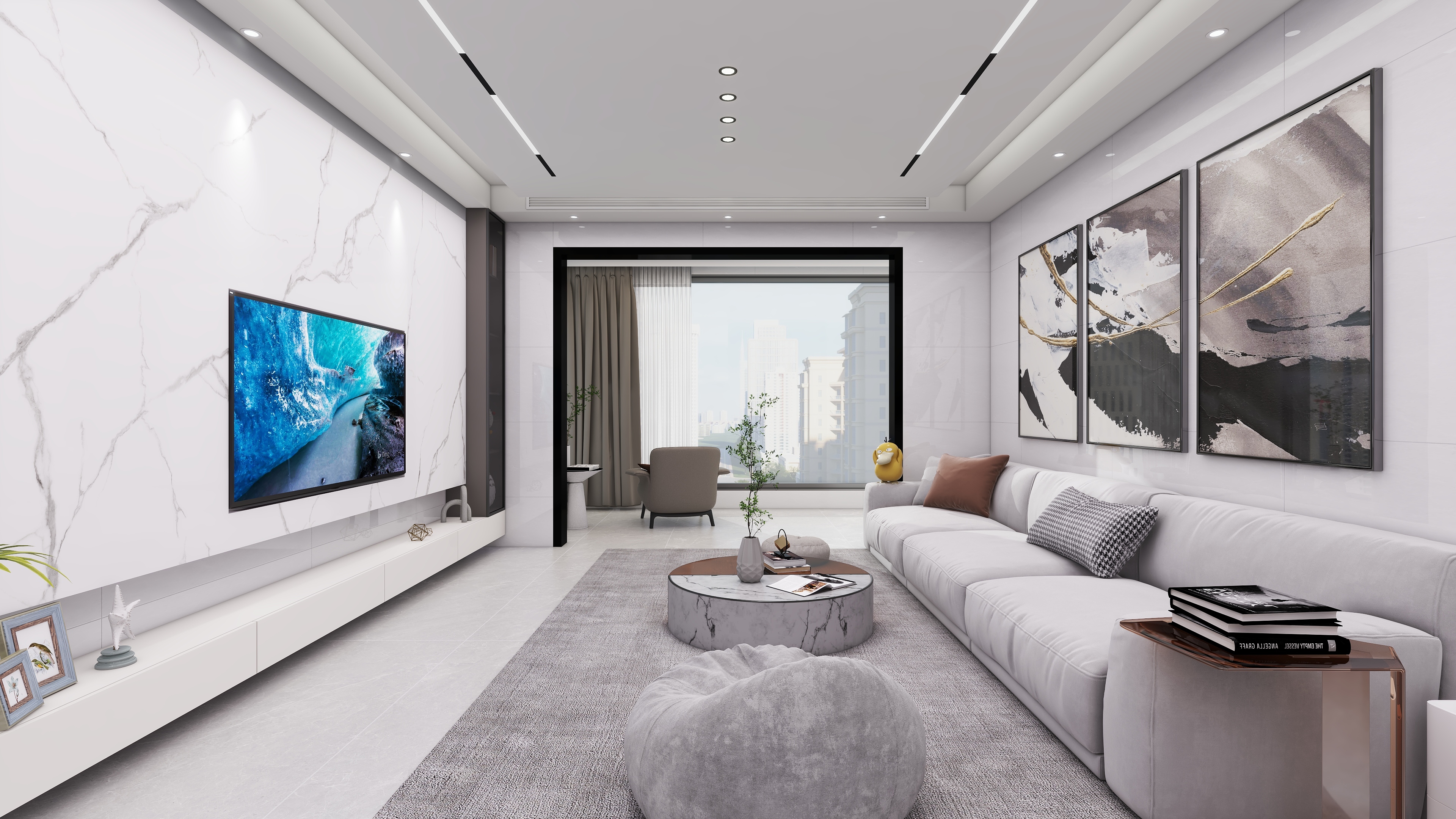 Arake-185㎡5室装修效果图