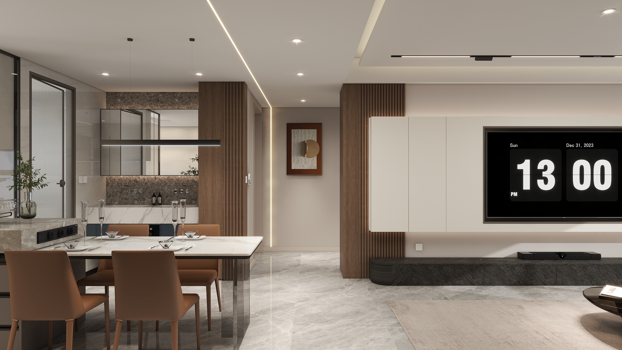 新乡贵朝整装设计-四季城-135-装修设计方案