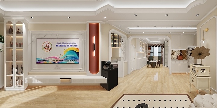 24K~纯帅-胡杨家园17-2-401-装修设计方案