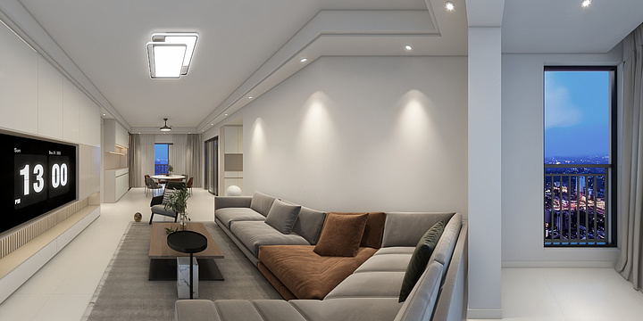 梵兴设计-石化院32栋1102-装修设计方案