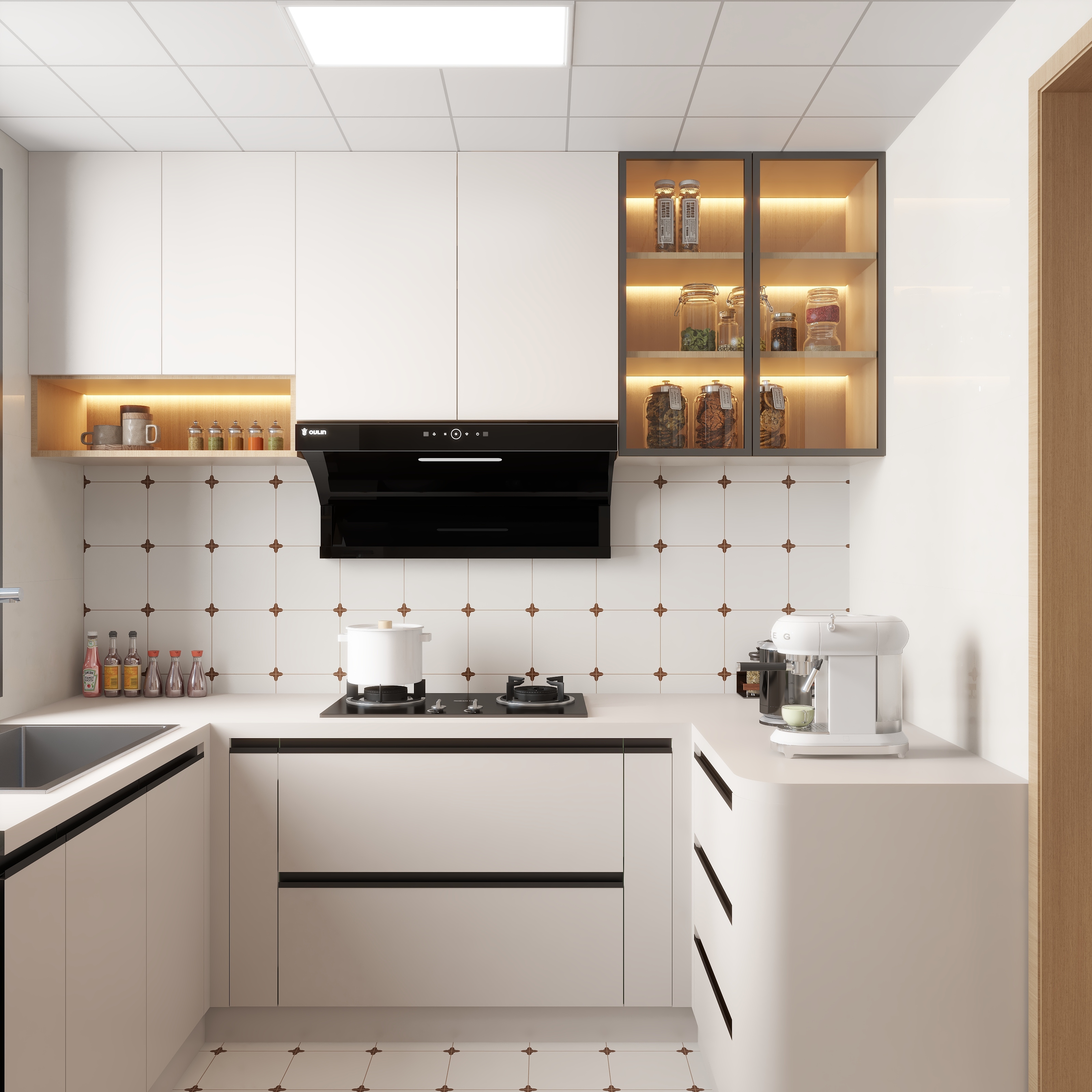 又余-75平方原木风装修效果图