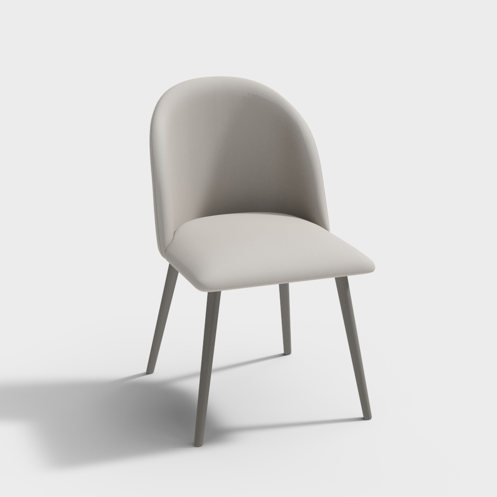 现代风格0.45m餐椅2特卖区BSTJY2823A3D模型