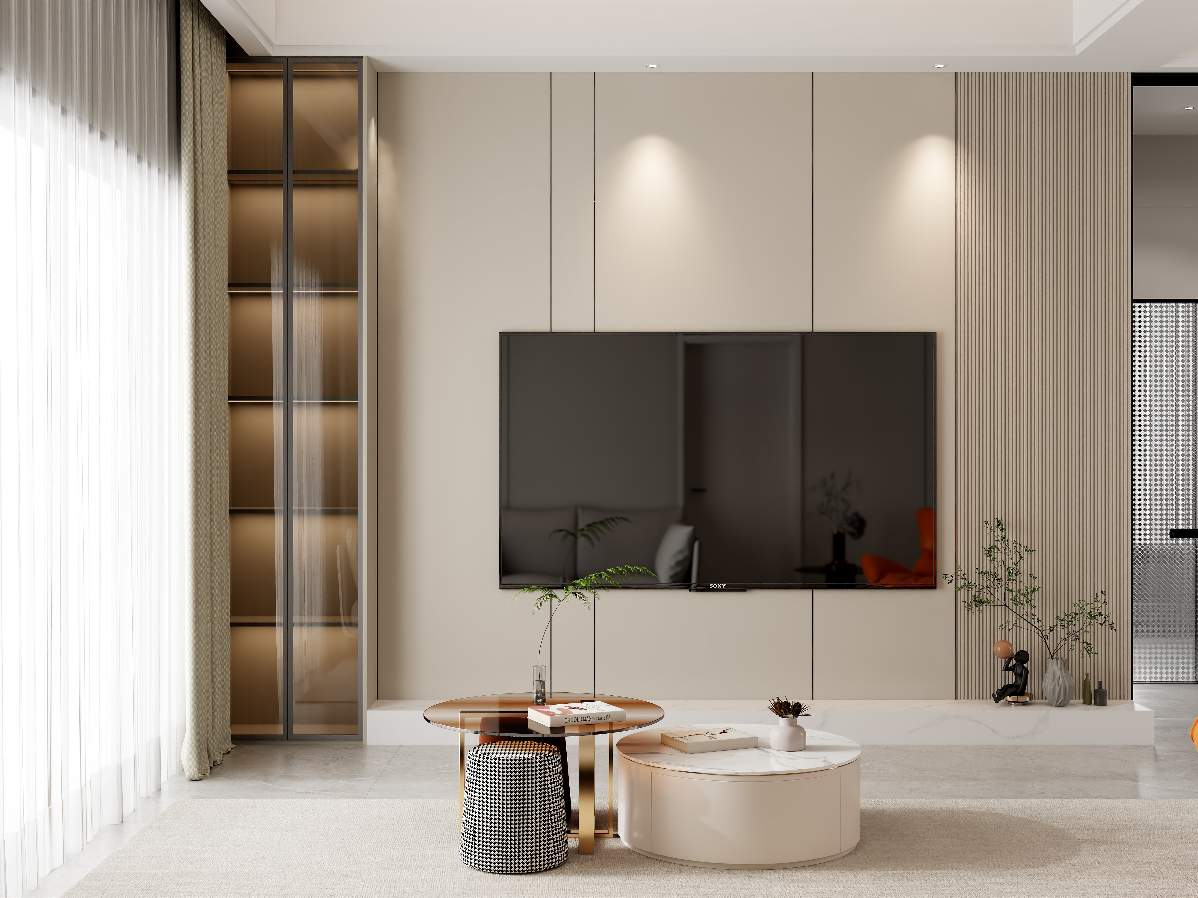 南昌经营部-万年店客户-现代原木风-别墅-6.3-装修设计方案