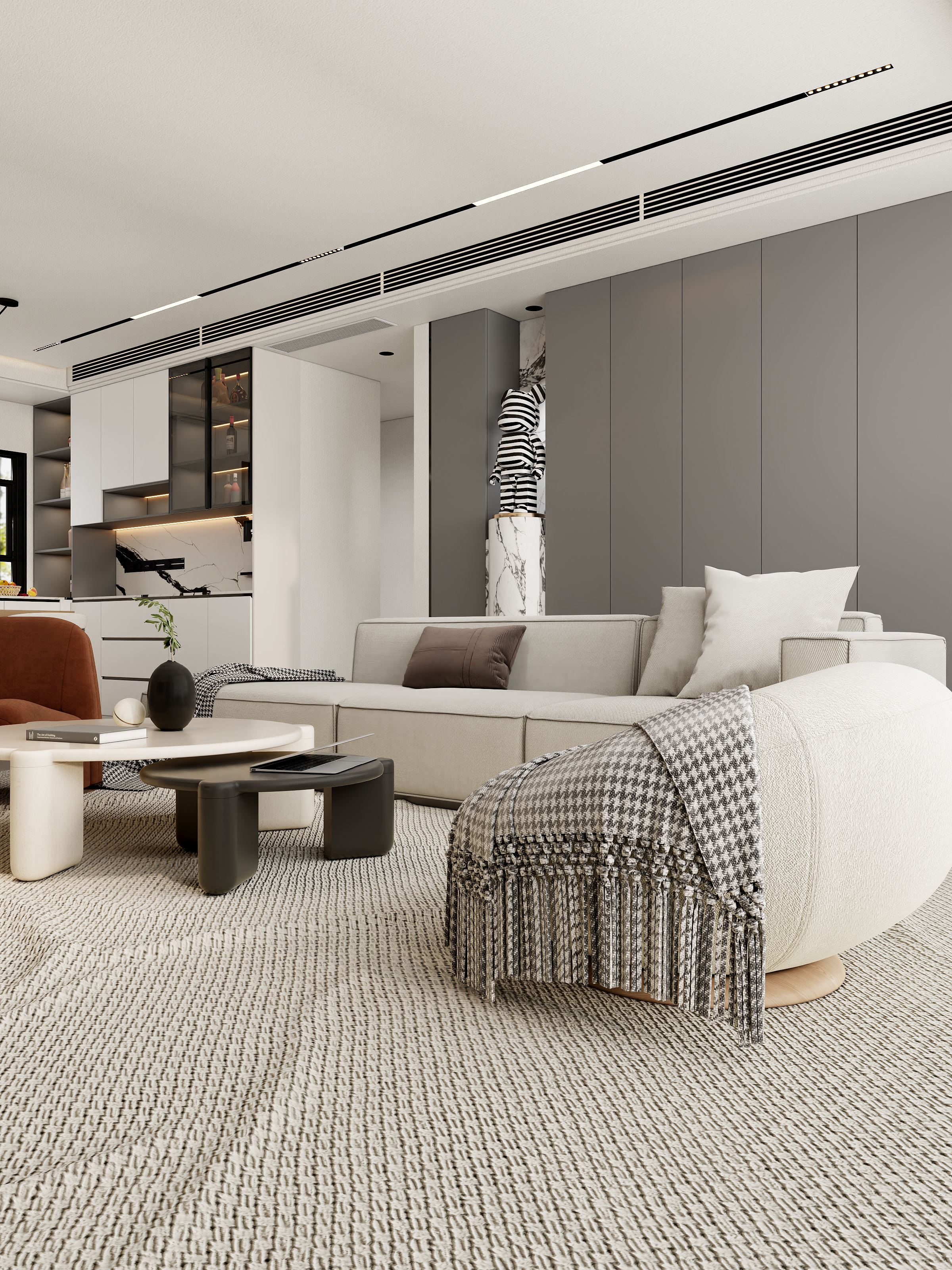 新创设计东-现代简约127㎡3室-装修设计方案