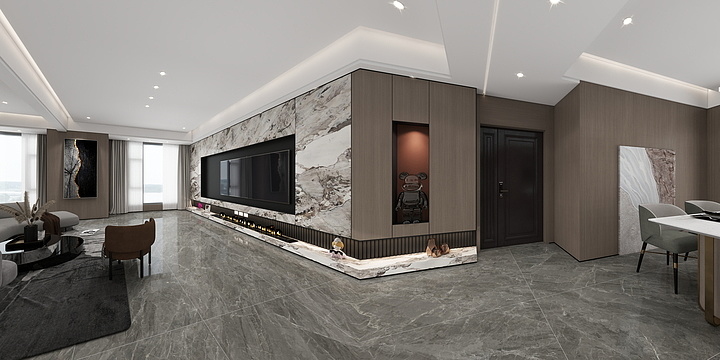 资深设计师斌哥-116㎡1室-装修设计方案