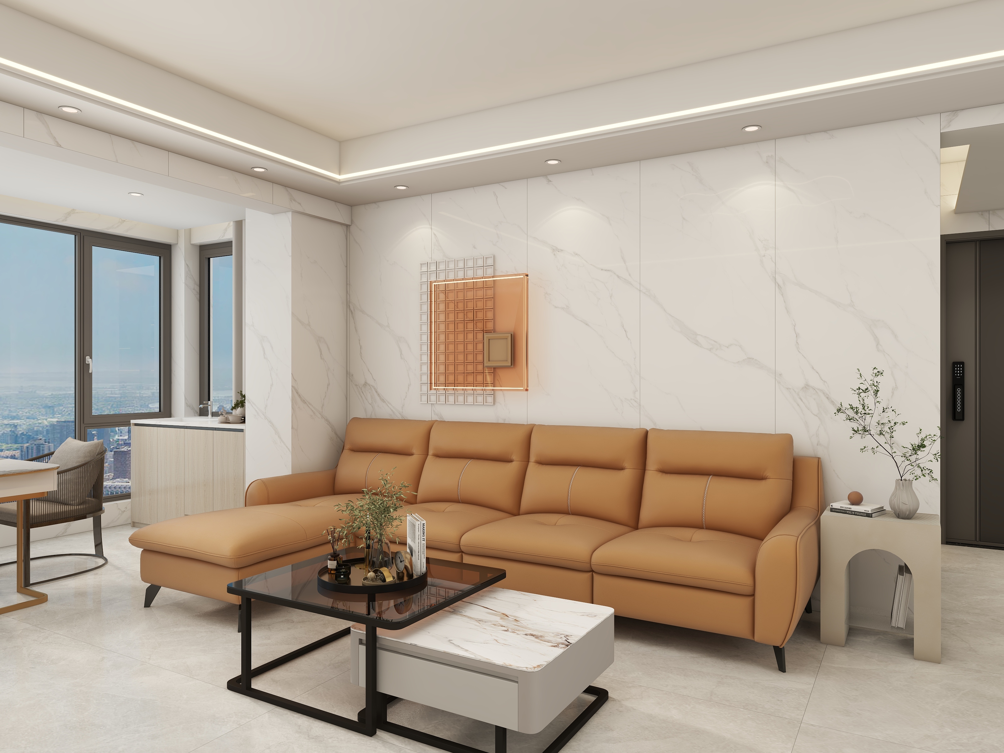 惠州装修找沫竹-惠州-东江学府三期-轻语装修效果图