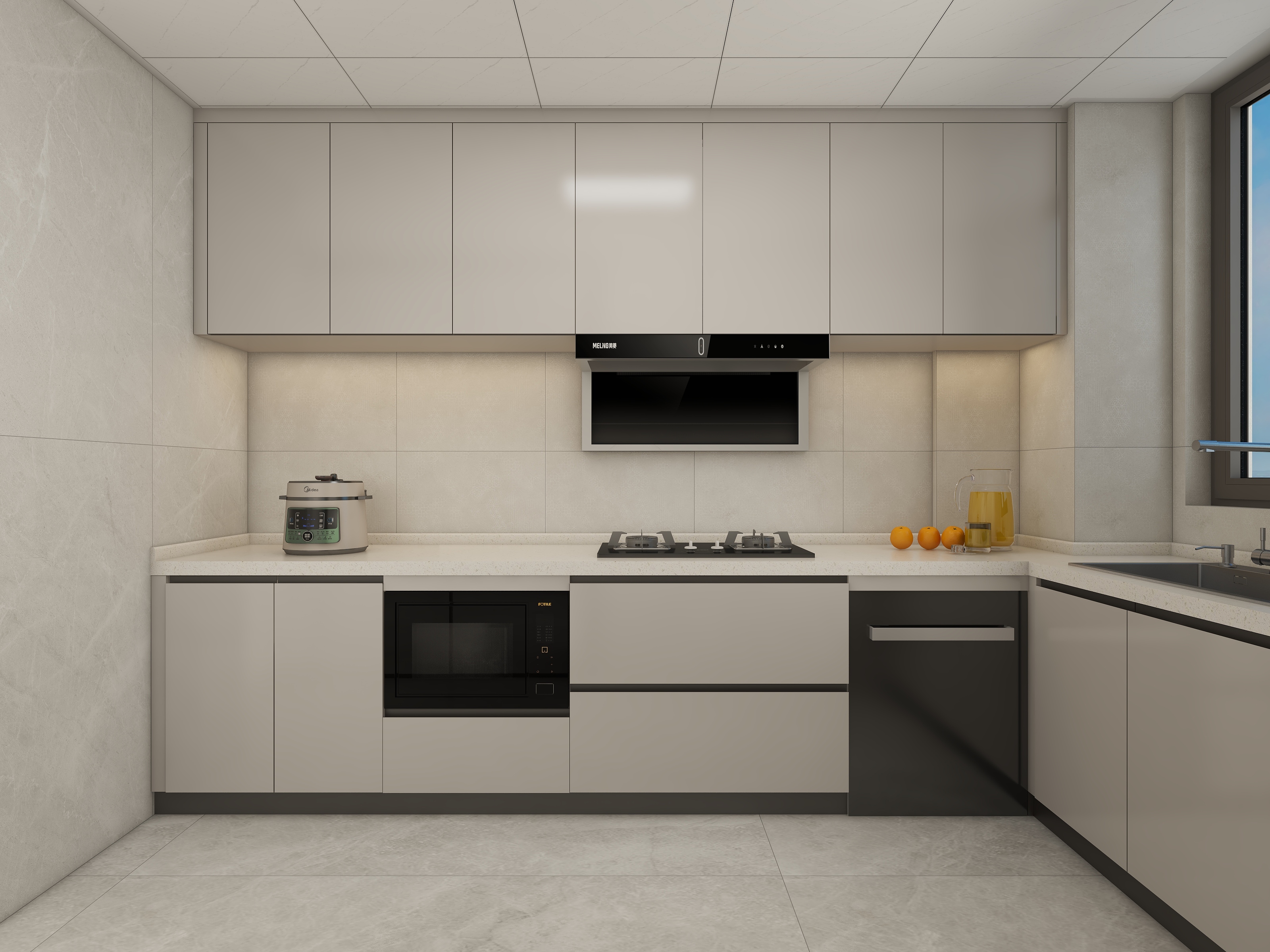 惠州装修找沫竹-惠州-东江学府三期-轻语装修效果图