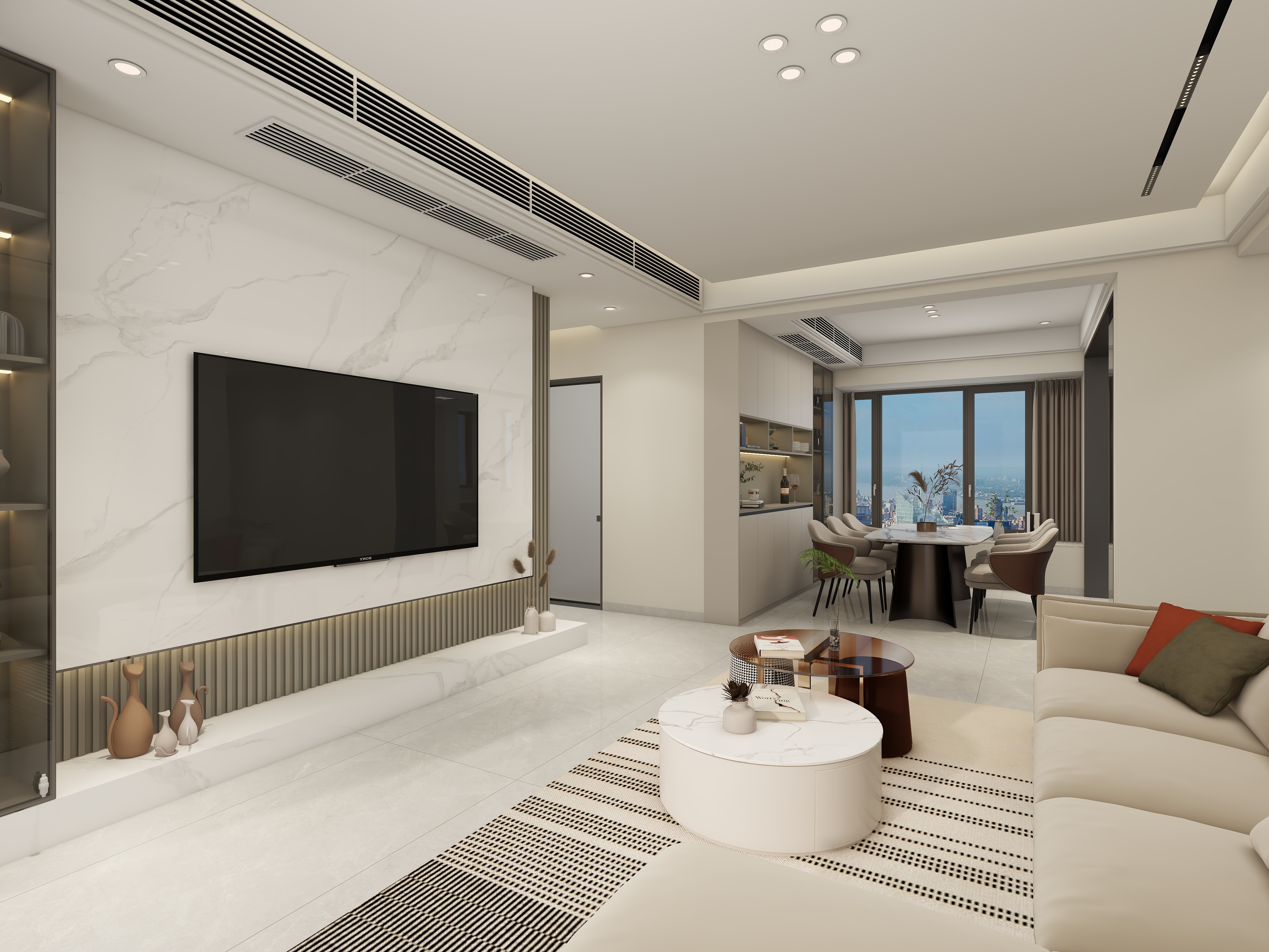 惠州装修找沫竹-惠州-中洲云悦府-依奢装修效果图