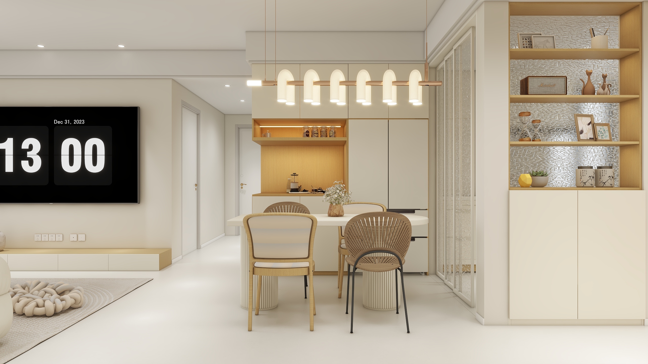 宿迁精品馆-想要高级感？原木奶油风让你的家瞬间升级-装修设计方案