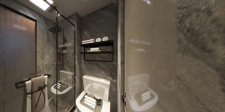 柬埔寨壹号地产-单身小资（1）-装修设计方案