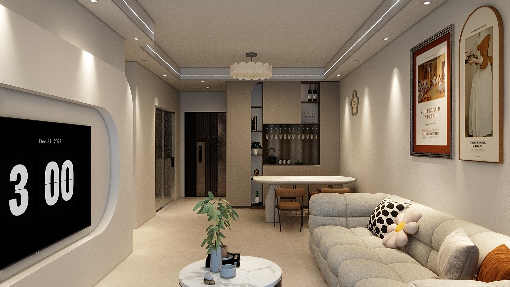 橄榄树装饰18420073701-新力城17-2-302-装修设计方案