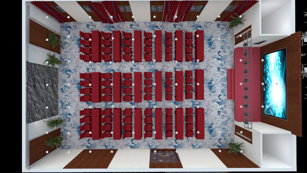 翟彦飞-燕园多功能厅.dwg-副本-装修设计方案