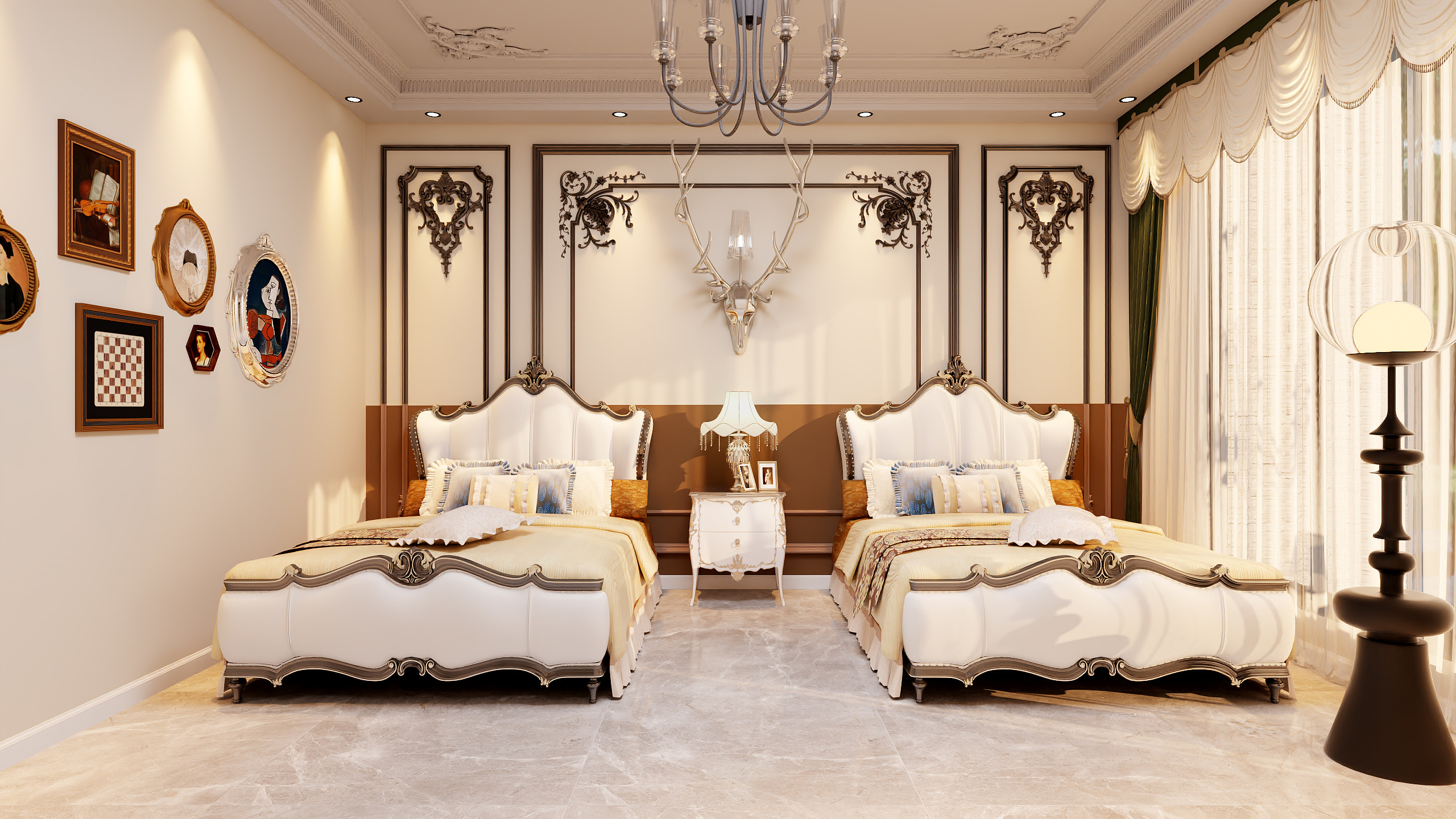 PRTS--民宿-美式-装修设计方案