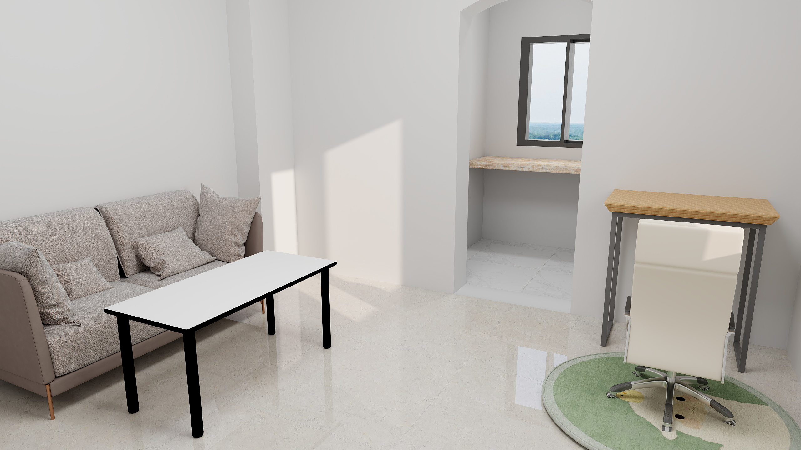 1985*PPBW-凌塘新庄33㎡1室装修效果图