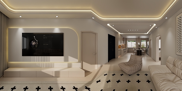 YM_空间-北安府邸-现代-装修设计方案