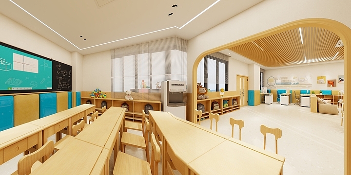 SJThan-黄江第二小学特殊教室设计-装修设计方案