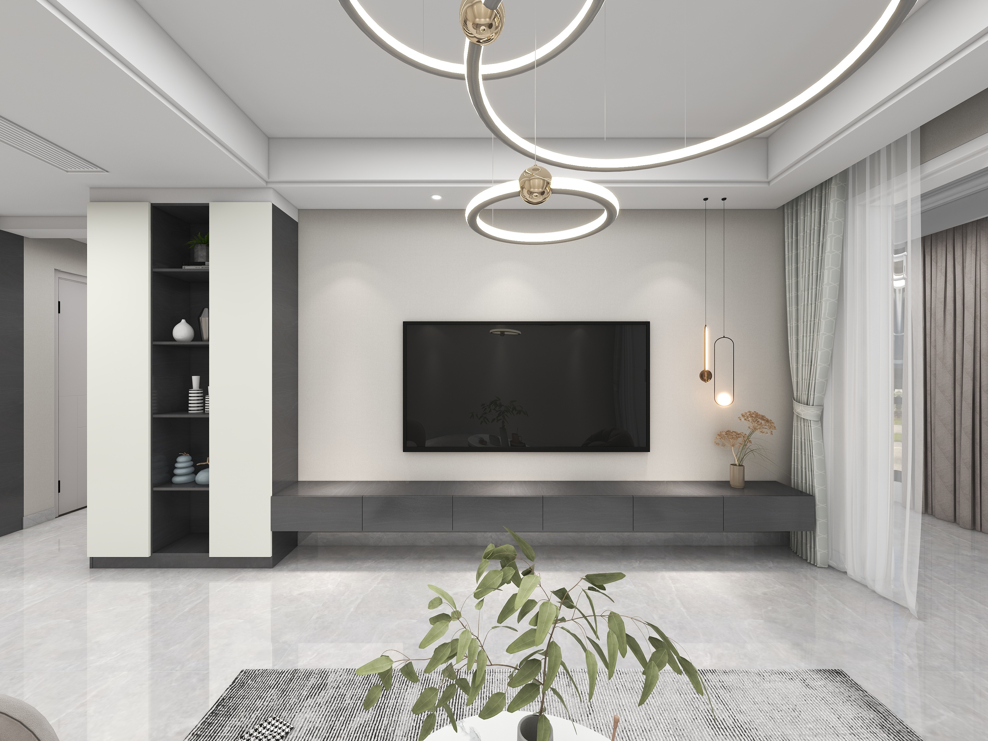 平湖龙匠1-142㎡4室-装修设计方案