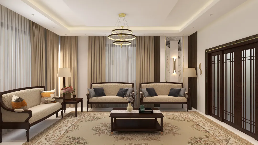 Eng Omar Alg的装修设计方案:living room