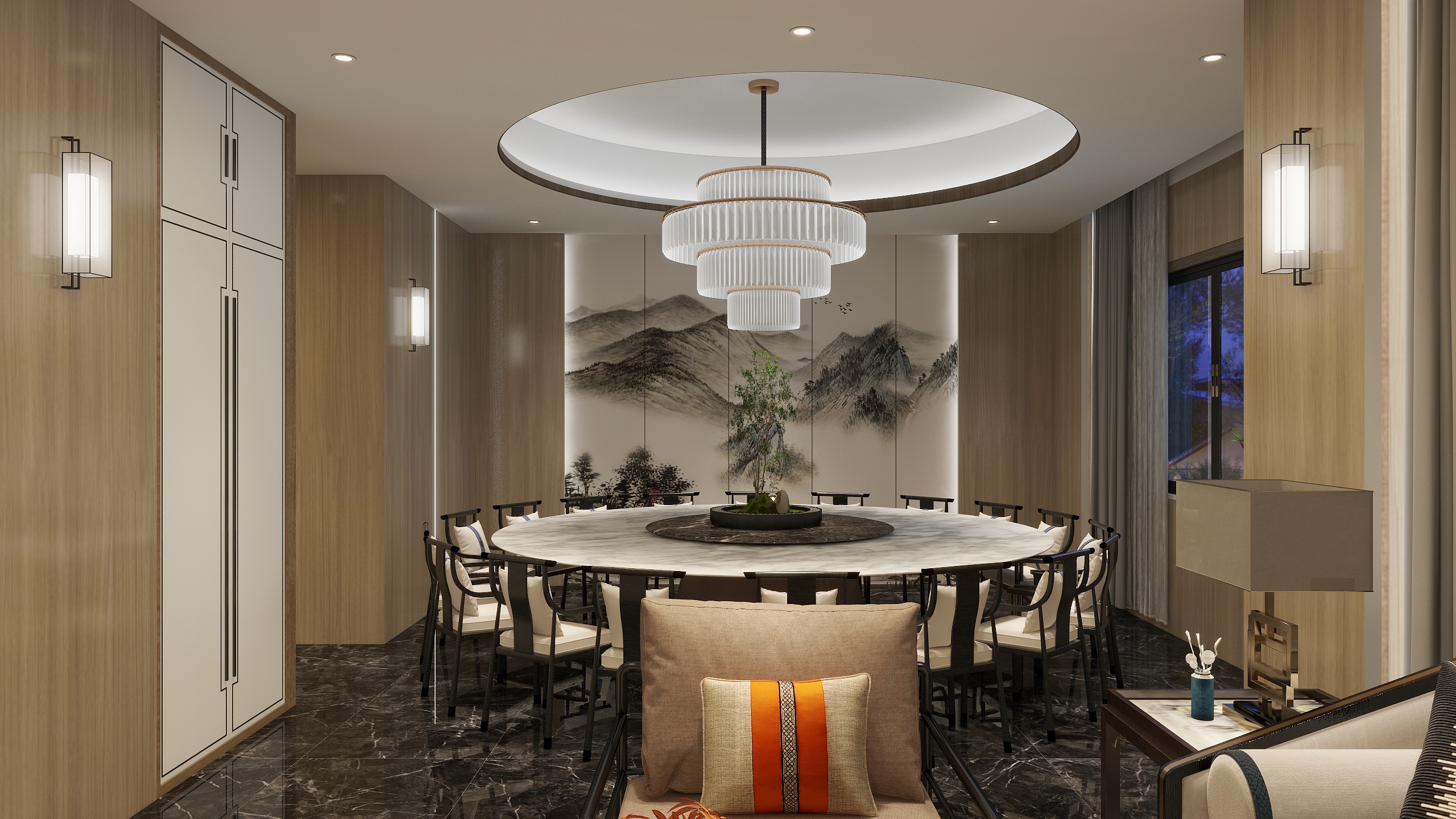 设计师--陈-包间-装修设计方案