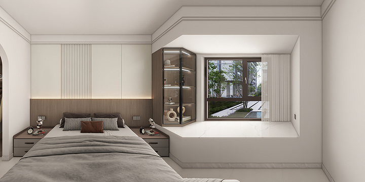 驻马店皓岳装饰工程有限公司-同信名著7号楼1003-装修设计方案