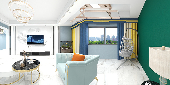 乾烽学馆-首席设计师-和盛园小区96号楼5楼-装修设计方案