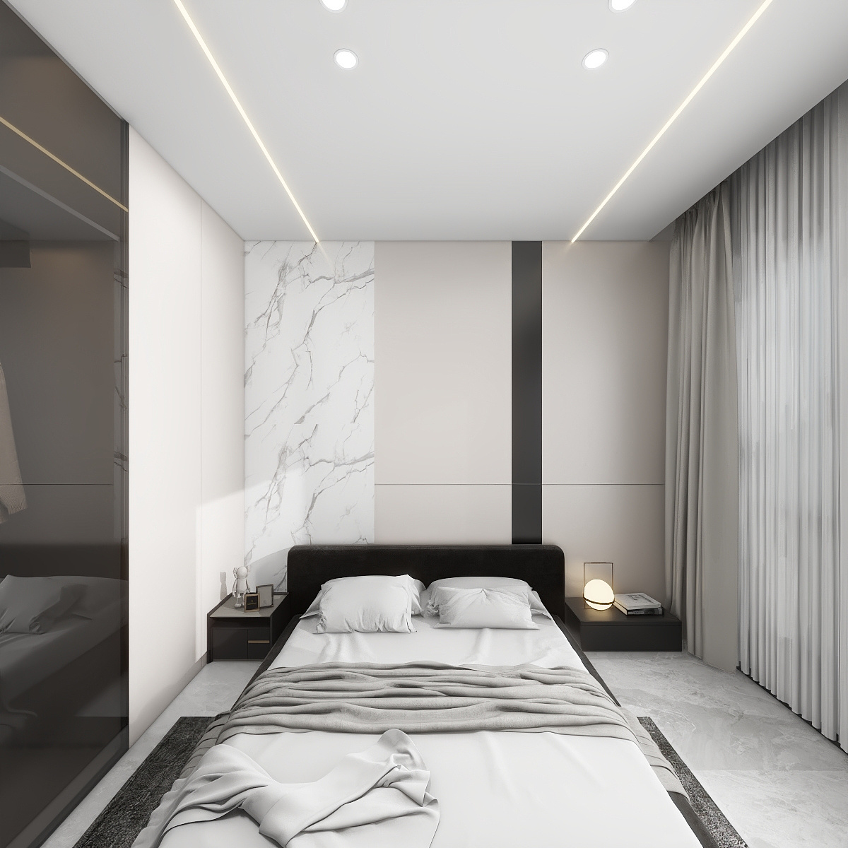 术家-117㎡3室装修效果图