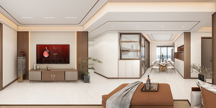 仟禧设计装饰阿浩-康桥7-1-702-装修设计方案