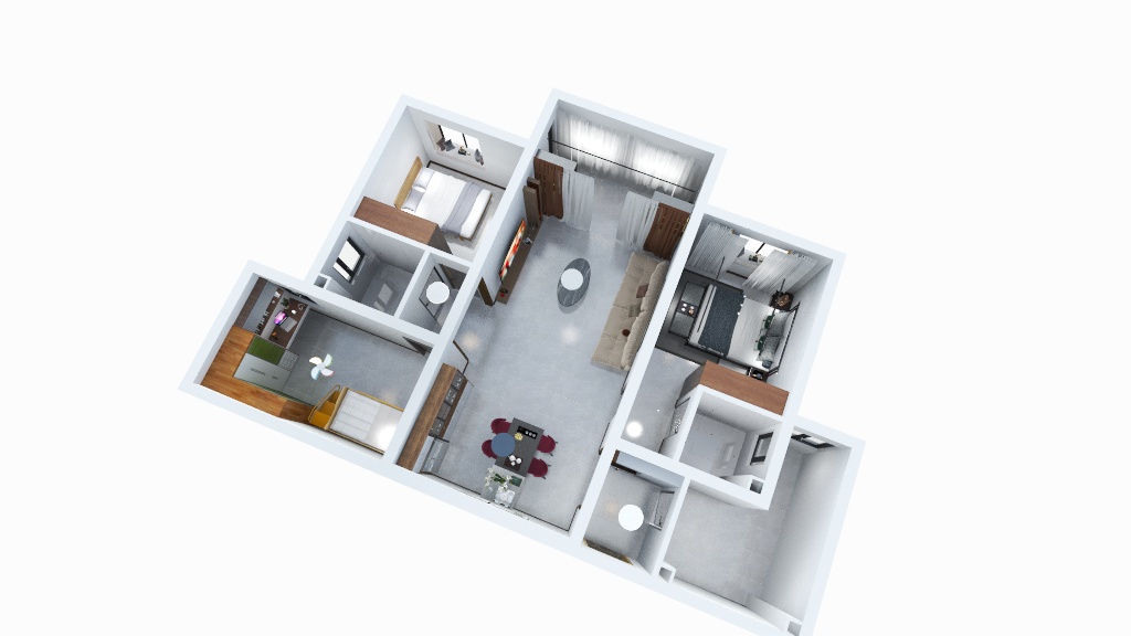 老木匠新国标装饰公司-天和家园-装修设计方案