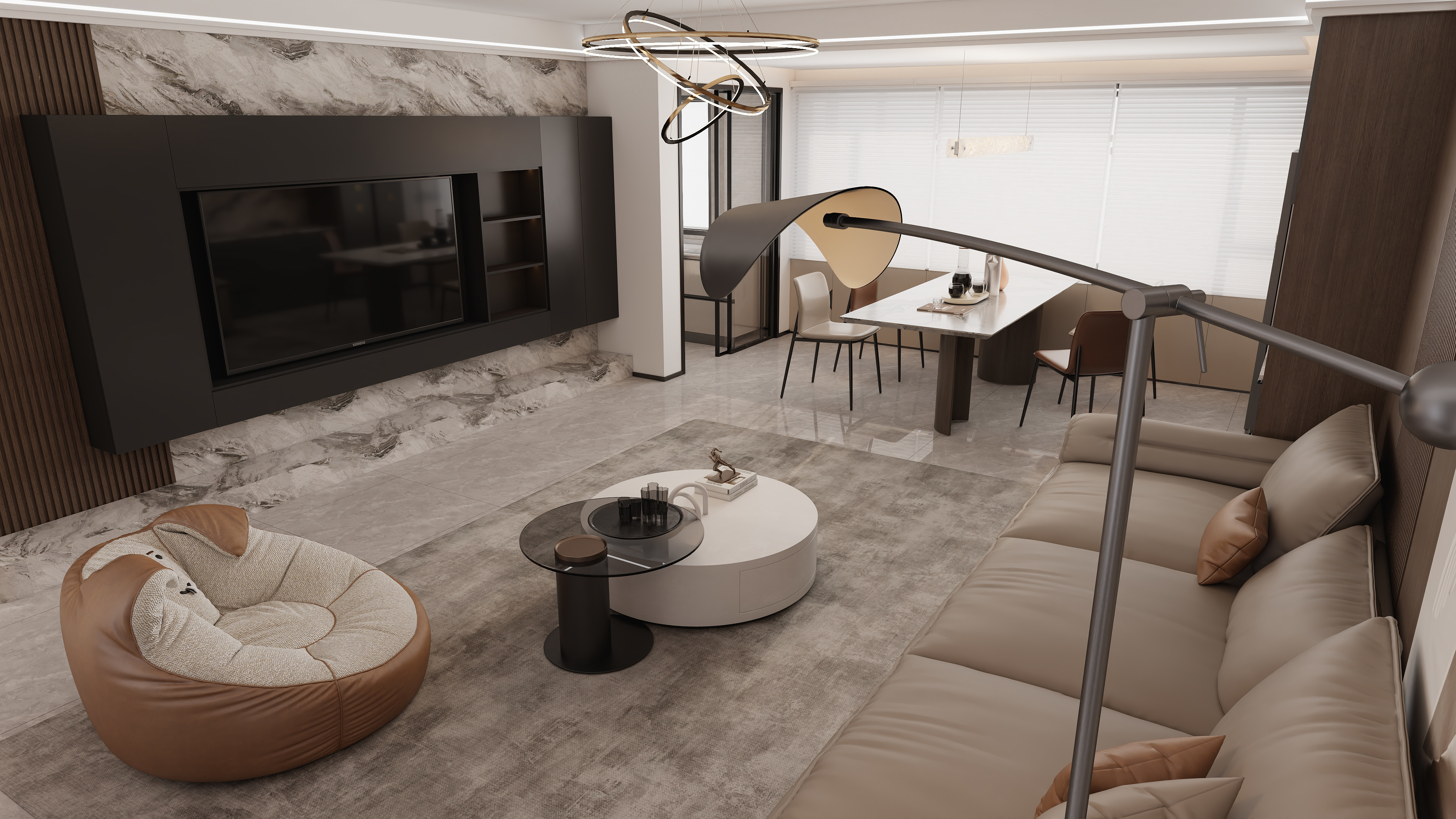 Czone設計-锦绣雷庭现代-装修设计方案