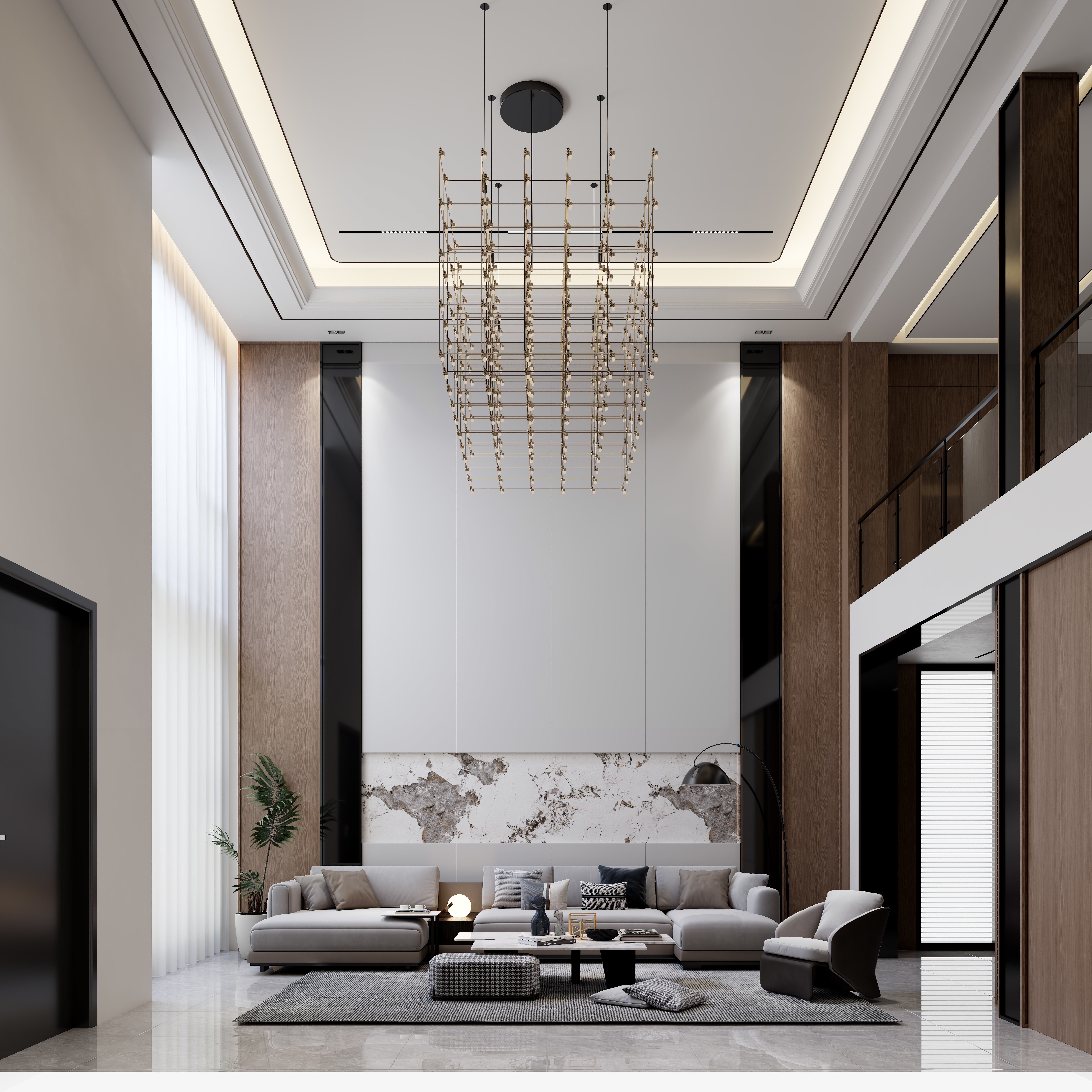 一方效果图-大源班峰村-装修设计方案