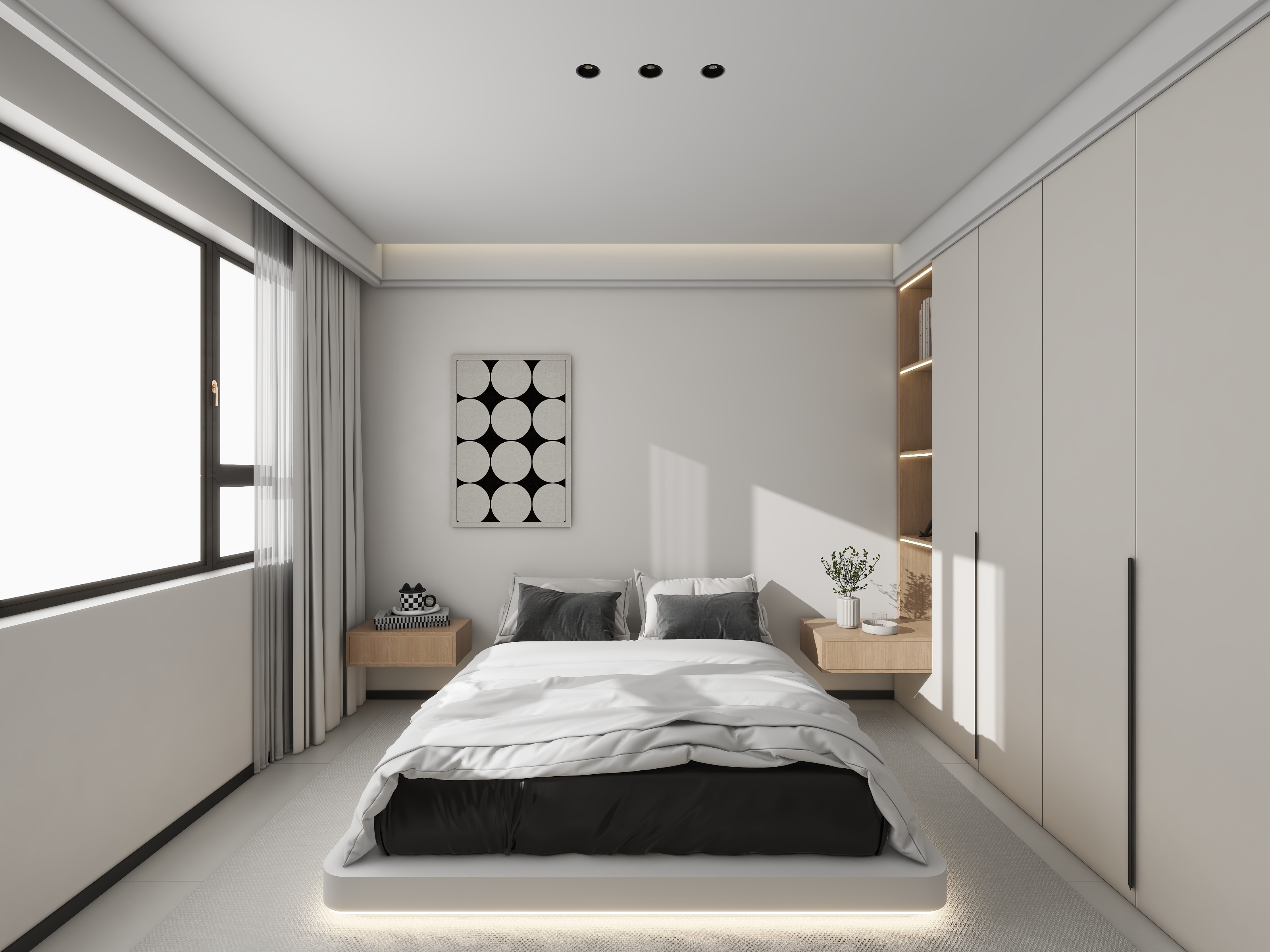 Jerry-空间设计-126㎡3室装修效果图