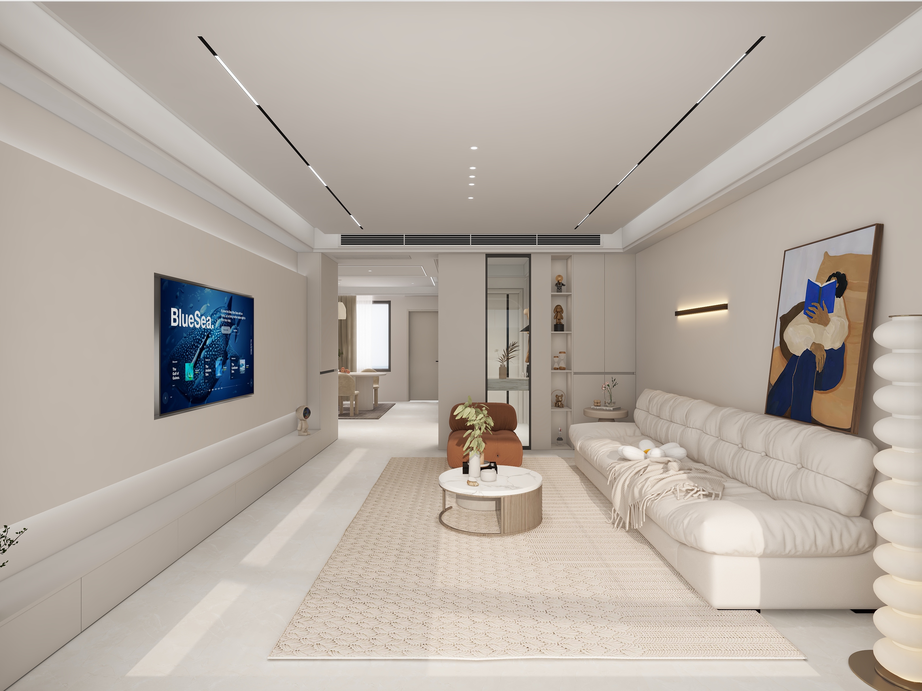 优品丨美居-金澜小区8号楼2单元1002（奶油）-装修设计方案