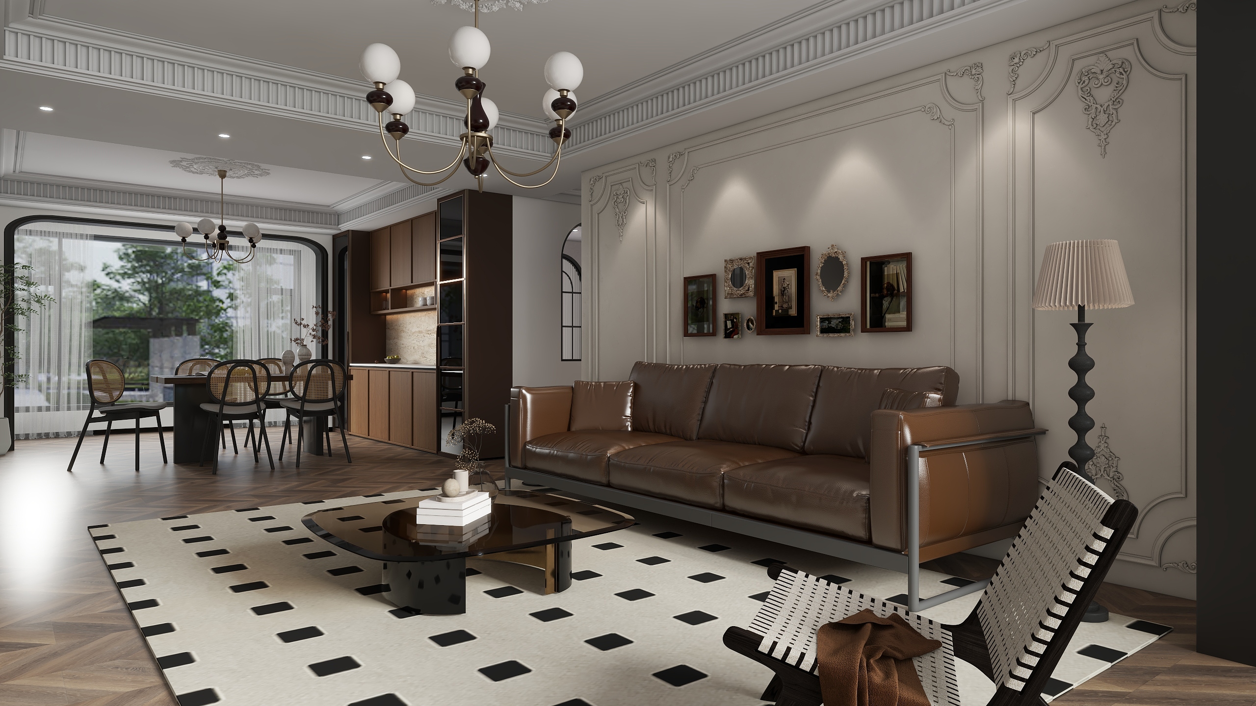 柒贰玖玖-哈景御城166平米三室-装修设计方案