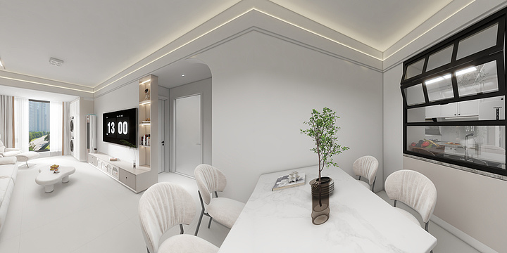 莫忘本-合生湖山.国际7期1栋2005周小姐雅居-装修设计方案