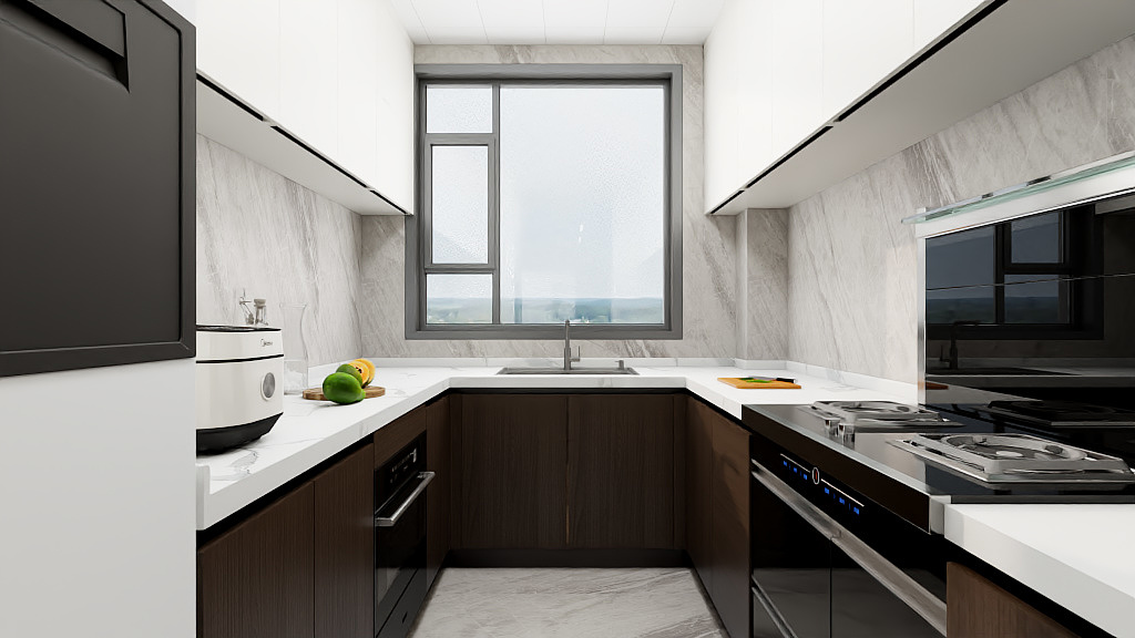 哈尔滨SXtN-意式简奢效果装修效果图