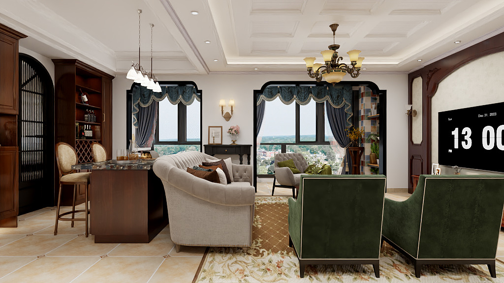 设计师昌盛-125㎡3室-装修设计方案