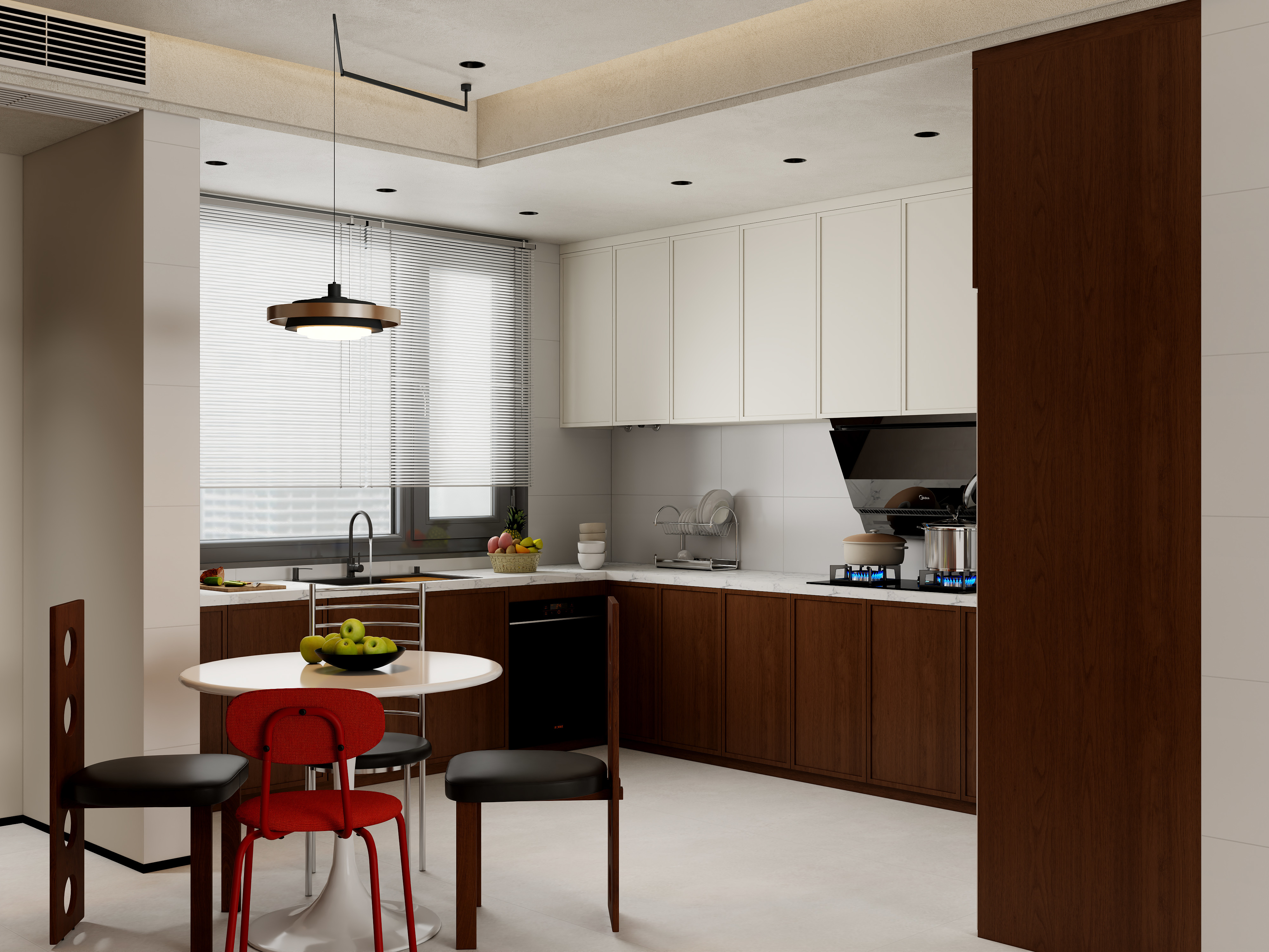 2024NEW-帝景一号院110平-中古风-装修设计方案