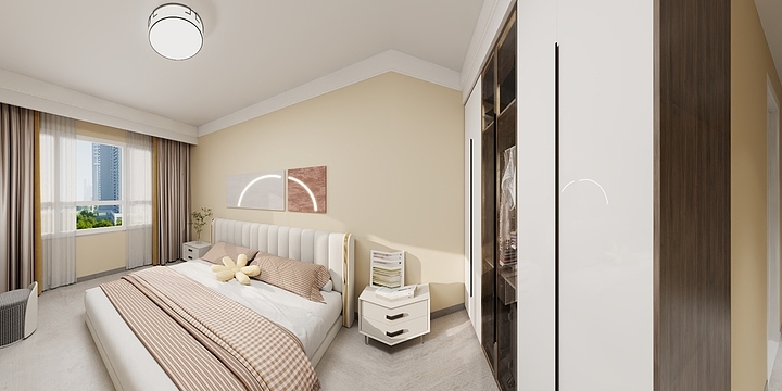 何以笙4610-世纪城6期130平3.3副-装修设计方案