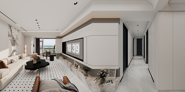 SANHEYUAN设计工作室-富贵花苑9栋样板房调整-装修设计方案