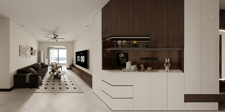 A湖北南艺装饰-保利时光印象-装修设计方案