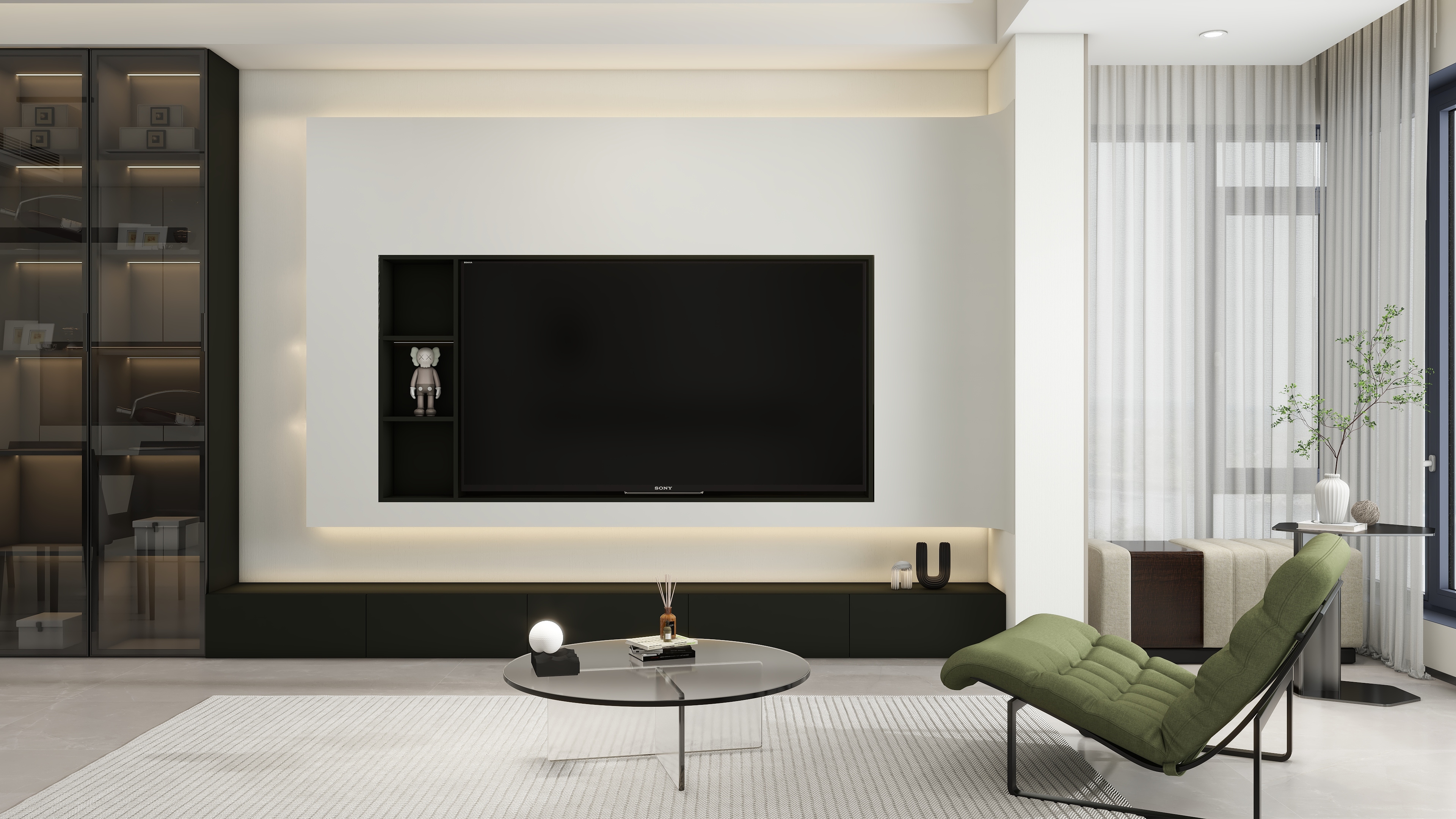 李佳洋-现代极简风装修效果图